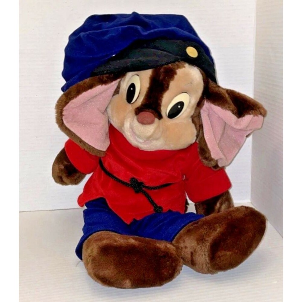 Vintage American Tail Fievel Large 22” Plush 1986 Stuffed Animal Mouse